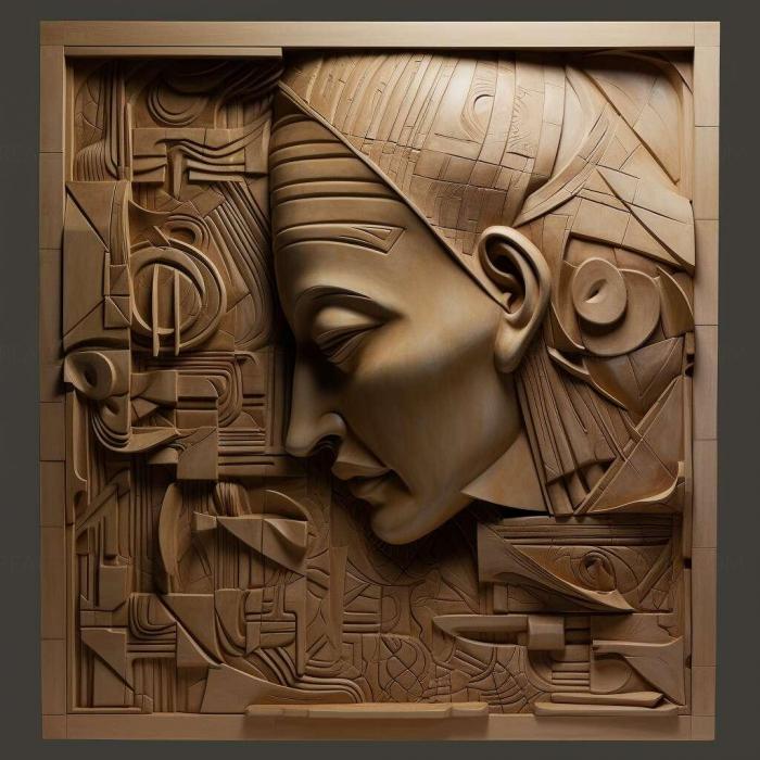 نموذج ثلاثي الأبعاد لآلة CNC 3D Art 